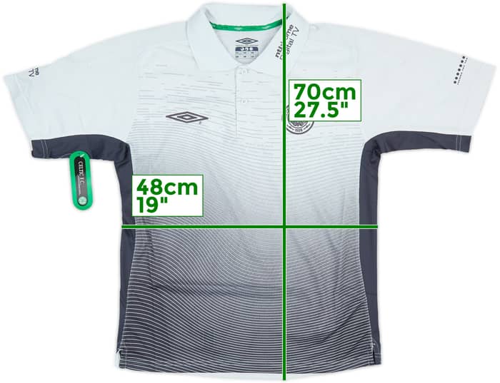 2002-03 Celtic Umbro Training Polo Shirt (S)