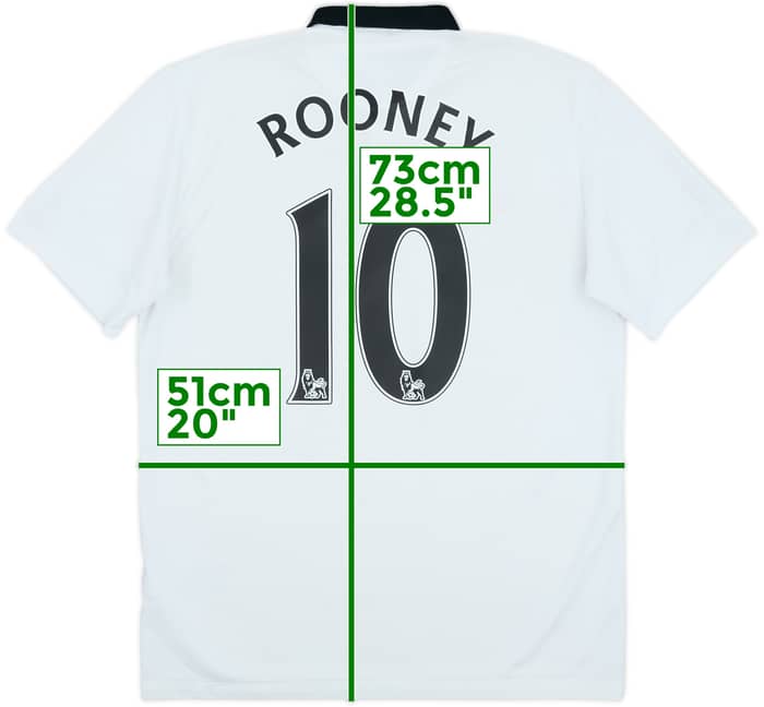 2014-15 Manchester United Away Shirt Rooney #10 - 6/10 - (M)