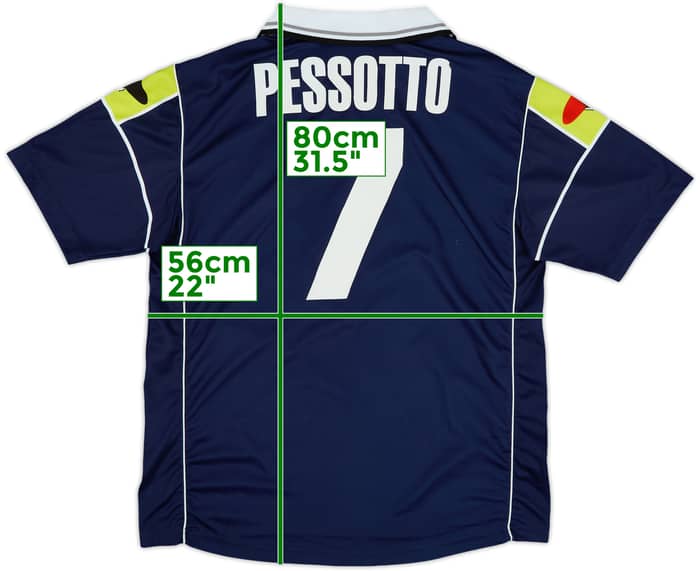 2000-01 Juventus Ciao Web Away Shirt Pessotto #7 - 7/10 - (L)