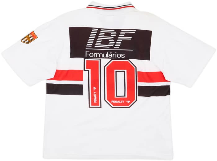 1992 Sao Paulo Home Shirt #10 - 8/10 - (L)