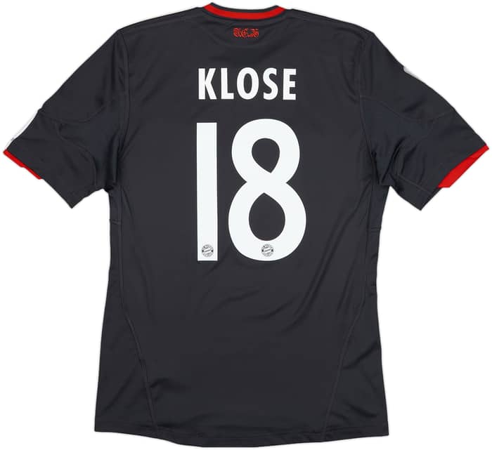 2010-11 Bayern Munich Third Shirt Klose #18 - 6/10 - (S)