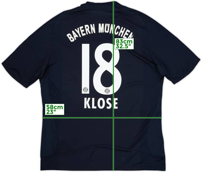 2008-09 Bayern Munich Away Shirt Klose #18 - 5/10 - (XL)