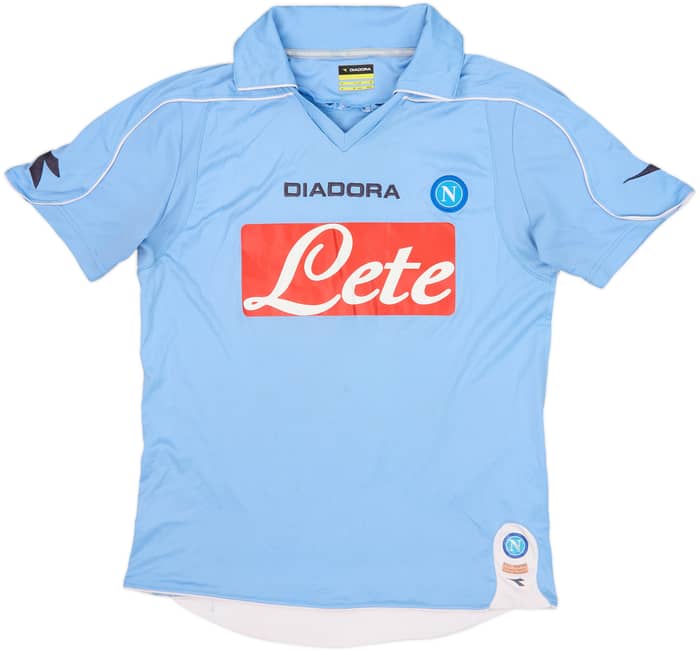 2008-09 Napoli Home Shirt Hamsik #17 - 6/10 - (XS)