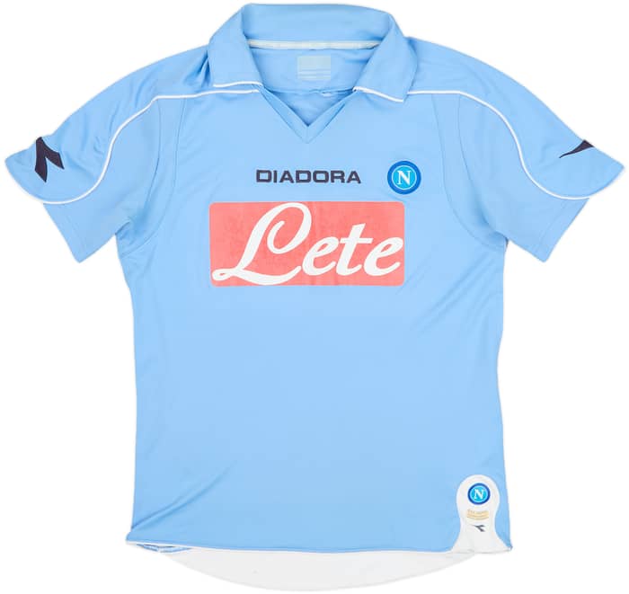 2008-09 Napoli Home Shirt Hamsik #17 - 6/10 - (XS)
