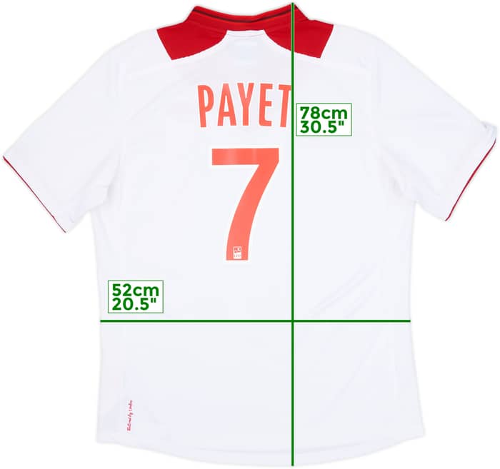 2012-13 Lille Away Payet #7 - 9/10 - (L)