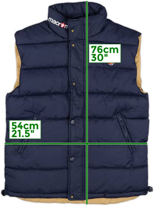 2005-06 Cremonese Macron Padded Gilet - 10/10 - (M)