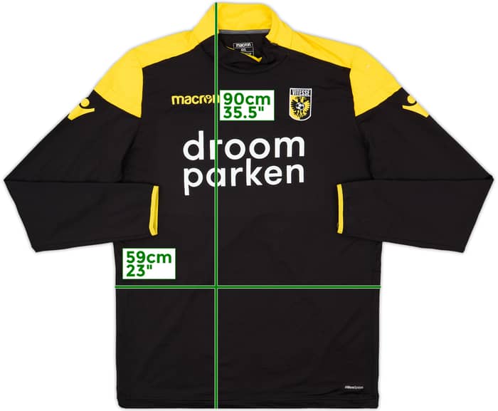 2018-19 Vitesse Macron 1/4 Zip Drill Top - 9/10 - (4XL)