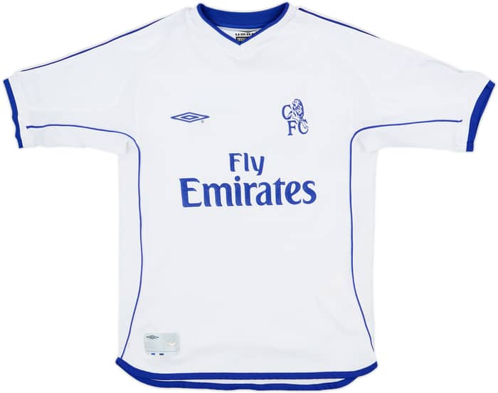 2001-03 Chelsea Away Shirt - 7/10 - (S.Boys)