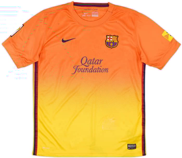 2012-13 Barcelona Away Shirt - 5/10 - (XL.Boys)