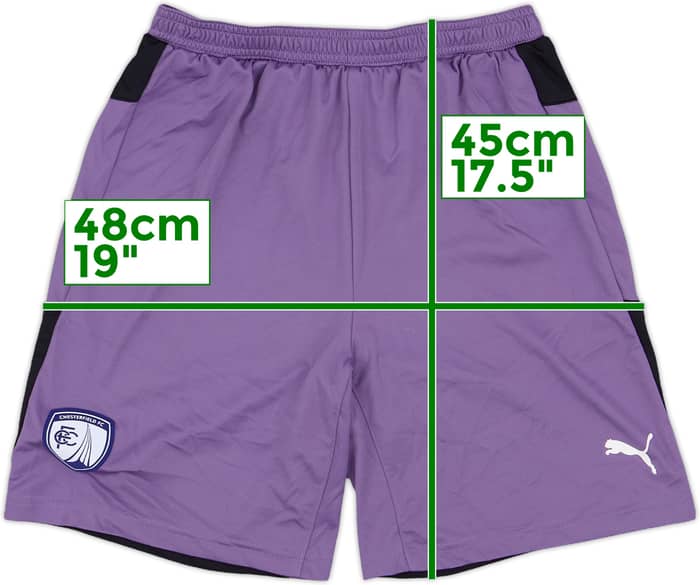 2018-19 Chesterfield GK Shorts - 9/10 - (XL.Boys)