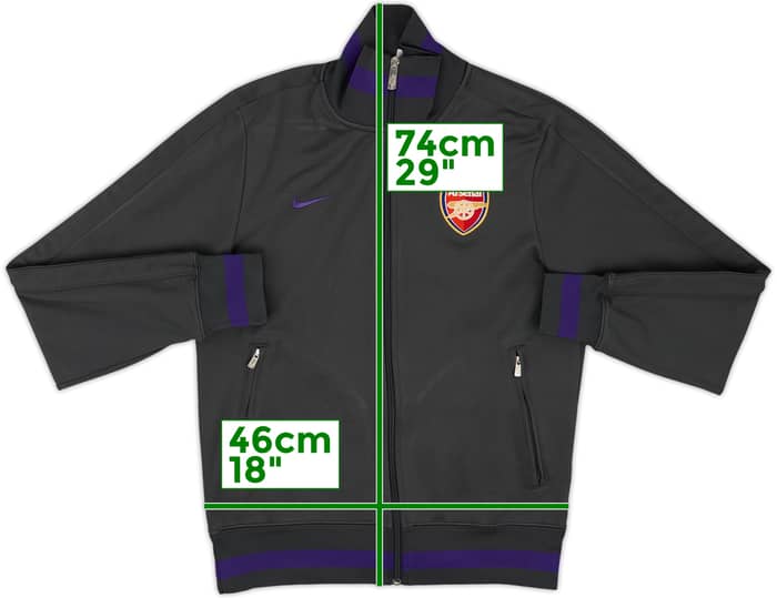 2013-14 Arsenal Nike Track Jacket - 8/10 - (S)