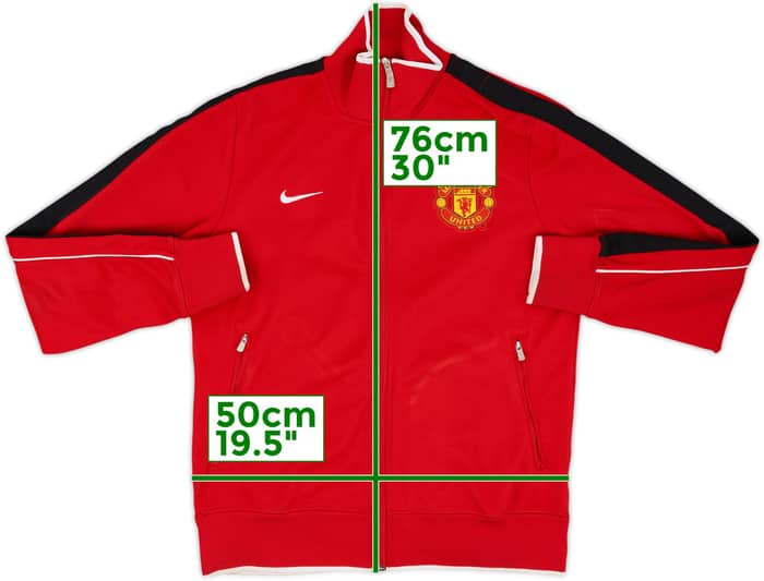 2011-12 Manchester United Nike Track Jacket - 8/10 - (M)