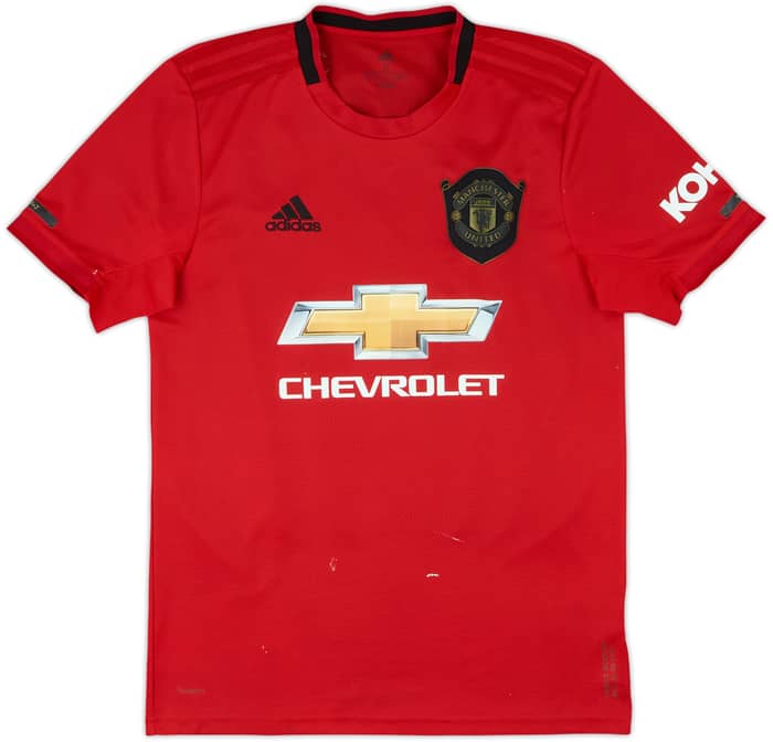 2019-20 Manchester United Home Shirt B.Fernandes #18 - 6/10 - (S)