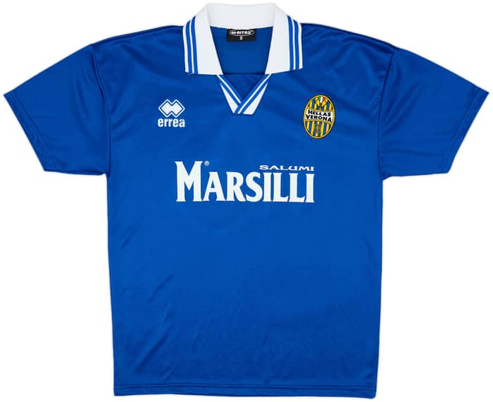 1999-00 Hellas Verona Player Issue Errea Training Shirt #15 - 8/10 - (S)