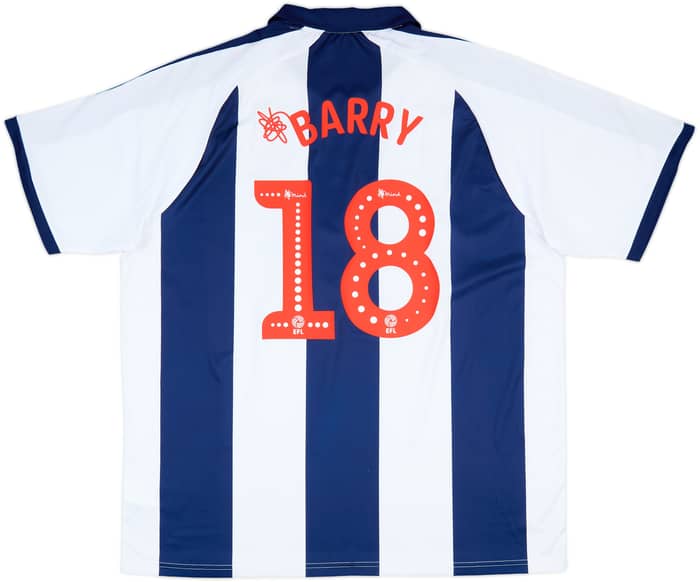 2018-19 West Brom Home Shirt Barry #18 - 9/10 - (3XL)