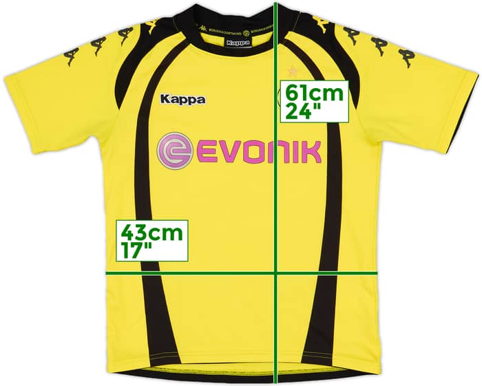 2009-10 Borussia Dortmund Home Shirt - 9/10 - (L.Boys)