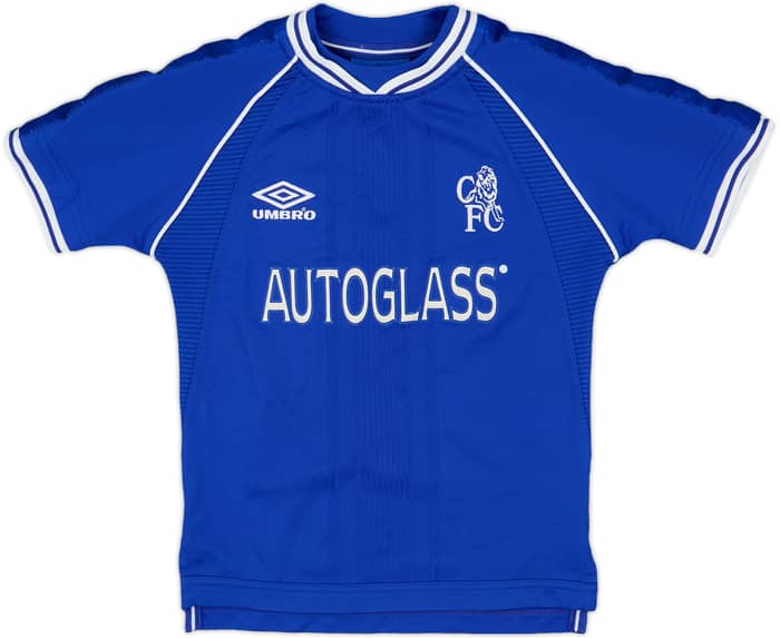 1999-01 Chelsea Home Shirt - 9/10 - (6-7 Years)