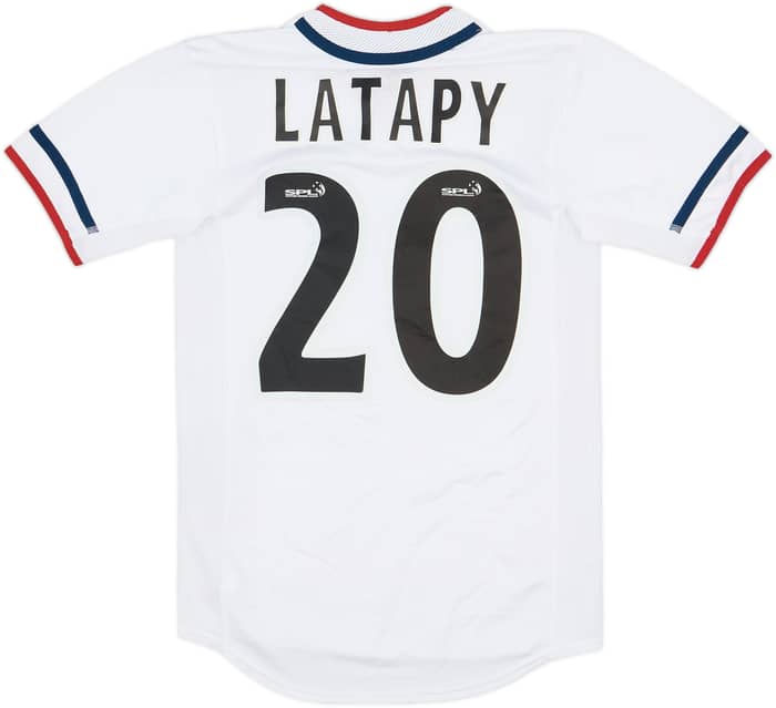 2001-02 Rangers Away Shirt Latapy #20 - 7/10 - (L.Boys)