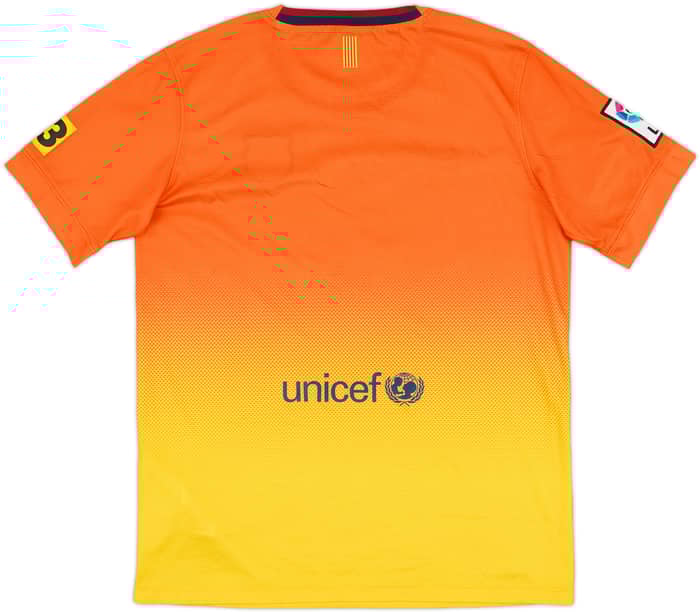 2012-13 Barcelona Away Shirt - 9/10 - (XL.Boys)