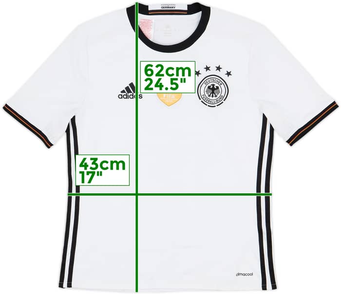 2016-17 Germany Home Shirt - 6/10 - (L.Boys)