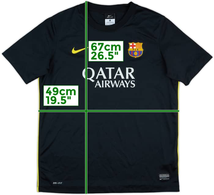 2013-14 Barcelona Basic Third Shirt - 10/10 - (XL.Boys)