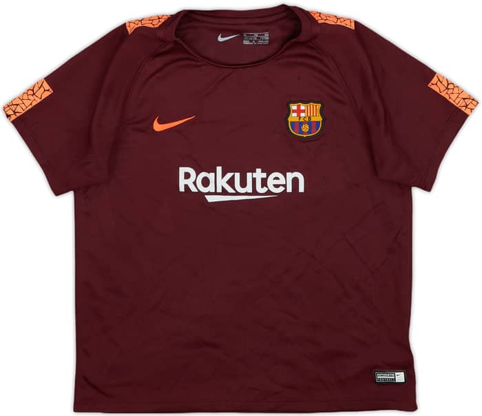 2017-18 Barcelona Third Shirt - 7/10 - (7-8 Years)