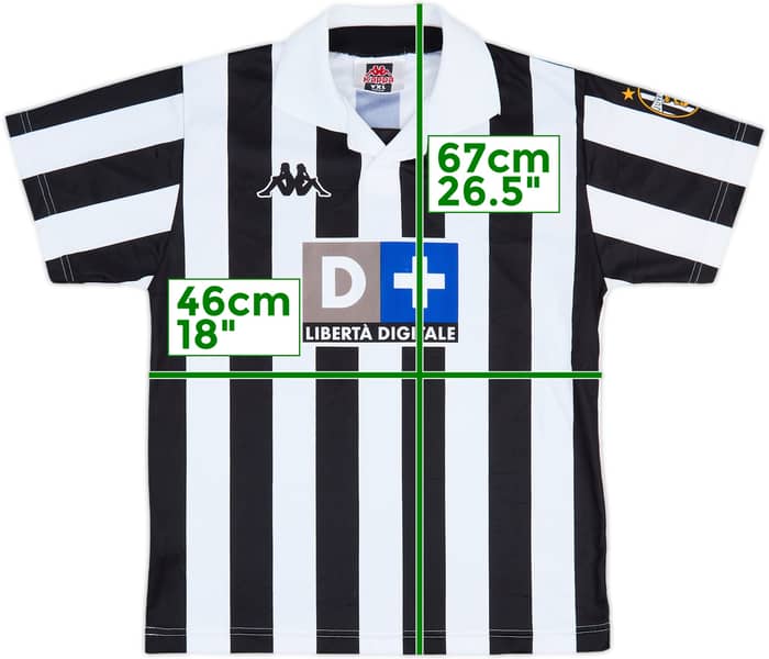 1998-99 Juventus Basic Home Shirt #10 - 8/10 - (XL.Boys)