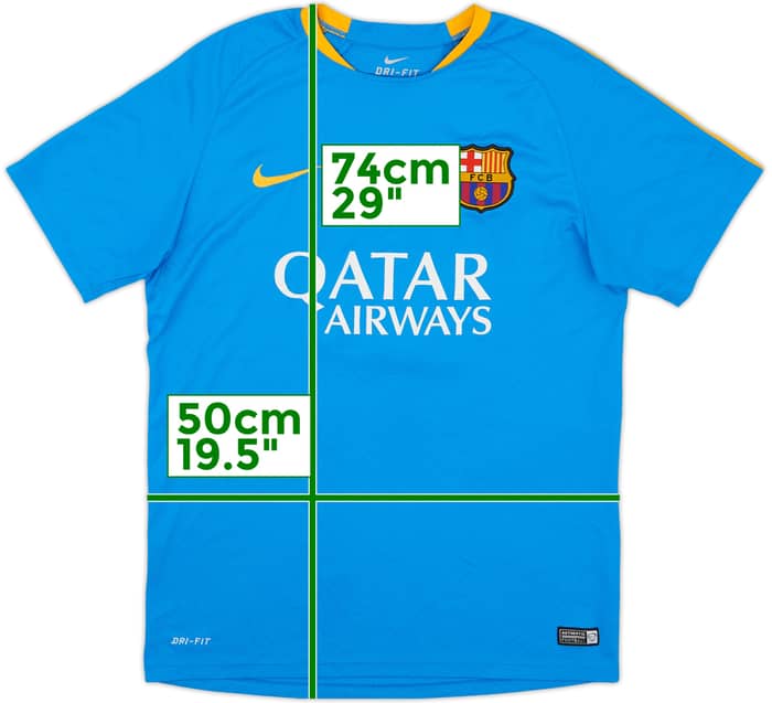 2015-16 Barcelona Nike Training Shirt - 6/10 - (L)