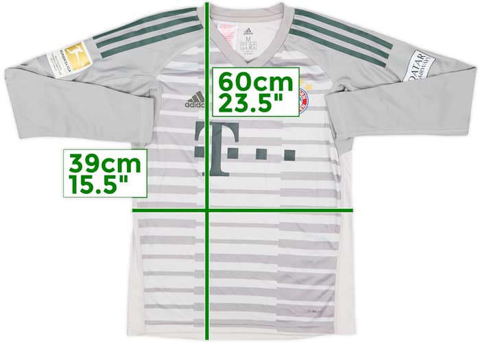 2018-19 Bayern Munich GK Shirt - 10/10 - (M.Boys)