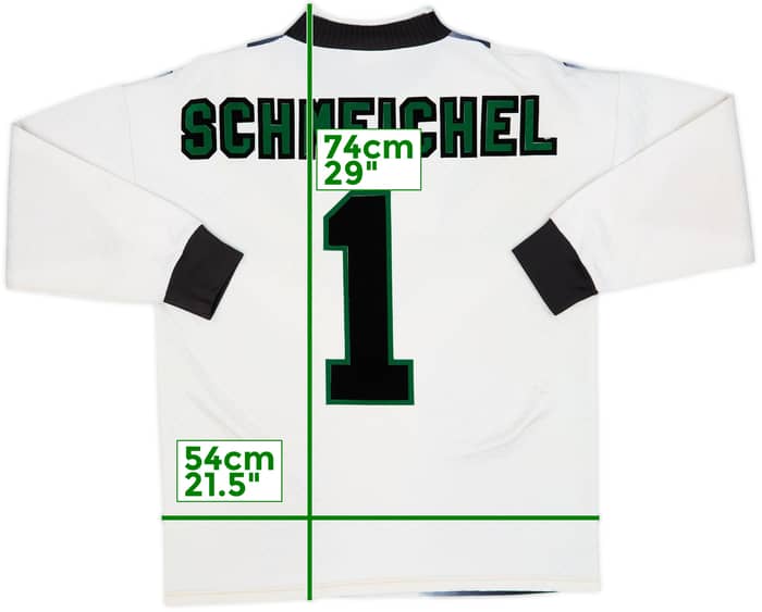 1996-97 Manchester United GK Shirt Schmeichel #1 - 6/10 - (M)