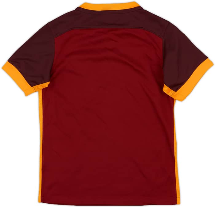 2015-16 Roma Home Shirt - 9/10 - (S.Boys)