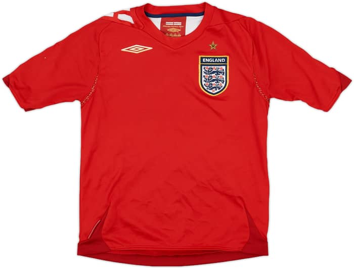 2006-08 England Away Shirt - 8/10 - (S.Boys)