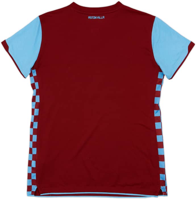 2010-11 Aston Villa Home Shirt - 8/10 - (Women's L)