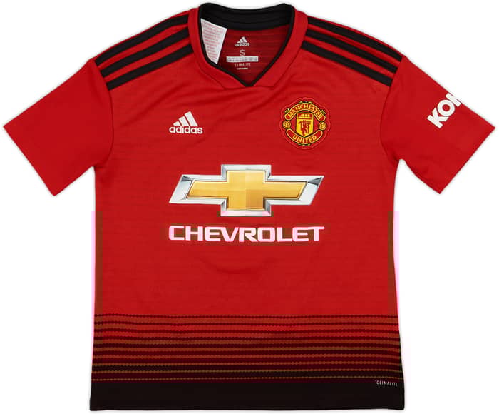 2018-19 Manchester United Home Shirt Alexis #7 - 8/10 - (S.Boys)