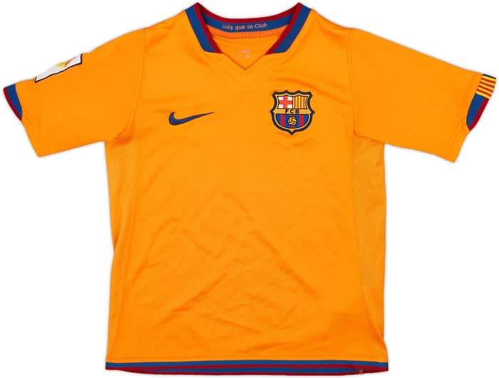 2006-08 Barcelona Away Shirt - 8/10 - (S.Boys)