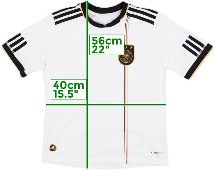 2010-11 Germany Home Shirt - 9/10 - (S.Boys)