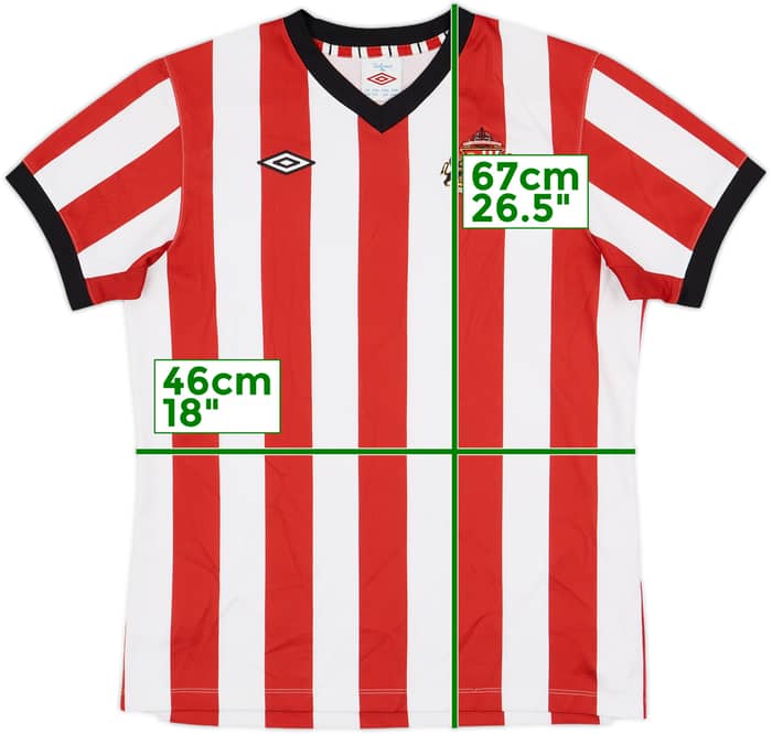 2011-12 Sunderland Home Shirt - 9/10 - (XL.Boys)