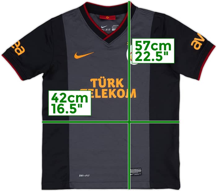 2013-14 Galatasaray Away Shirt - 9/10 - (M.Boys)