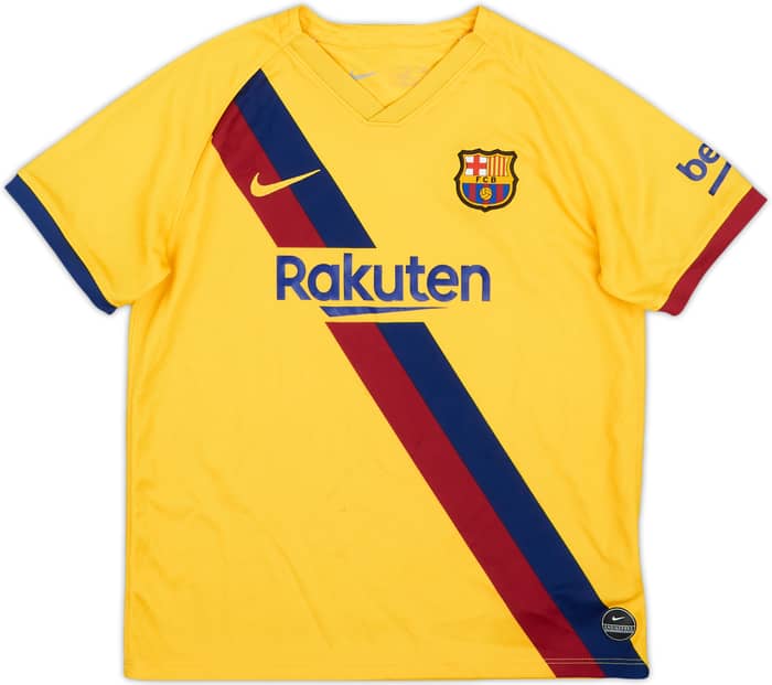 2019-20 Barcelona Away Shirt - 8/10 - (4-6 Years)