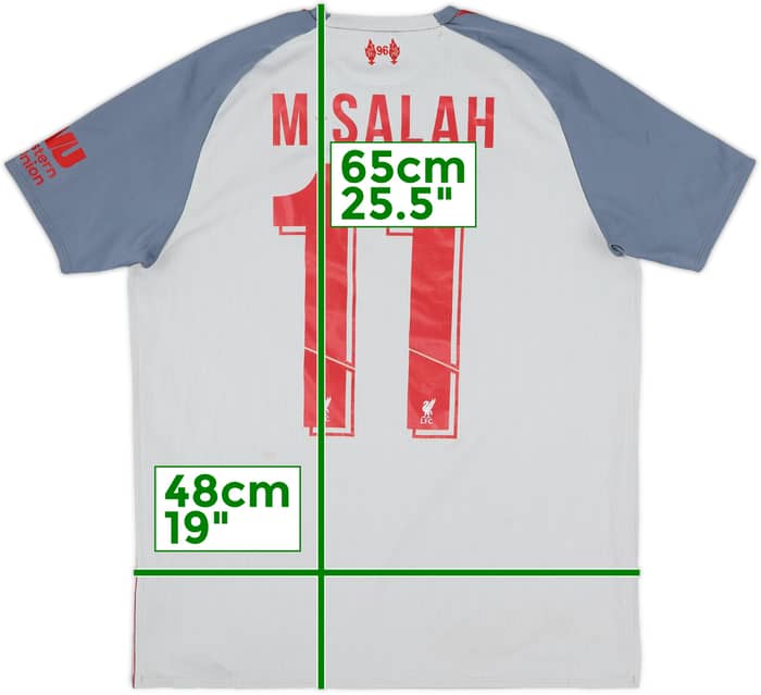 2018-19 Liverpool Third Shirt M.Salah #11 - 7/10 - (XL.Boys)