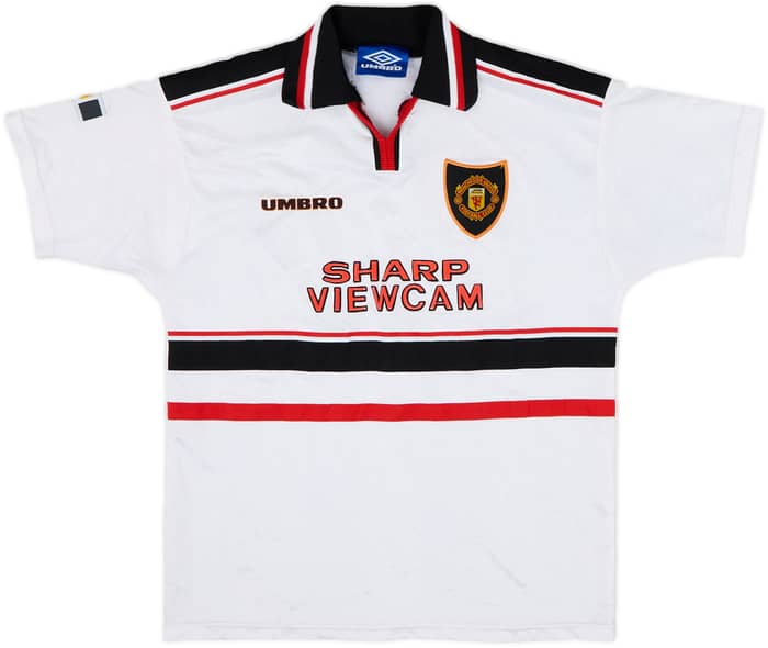 1997-99 Manchester United Away Shirt - 6/10 - (L.Boys)