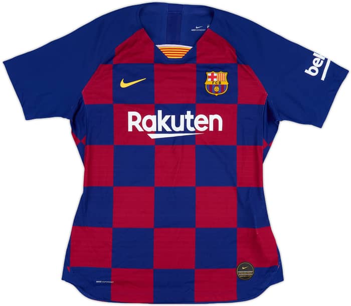 2019-20 Barcelona Authentic Home Shirt - 9/10 - (Women's M)
