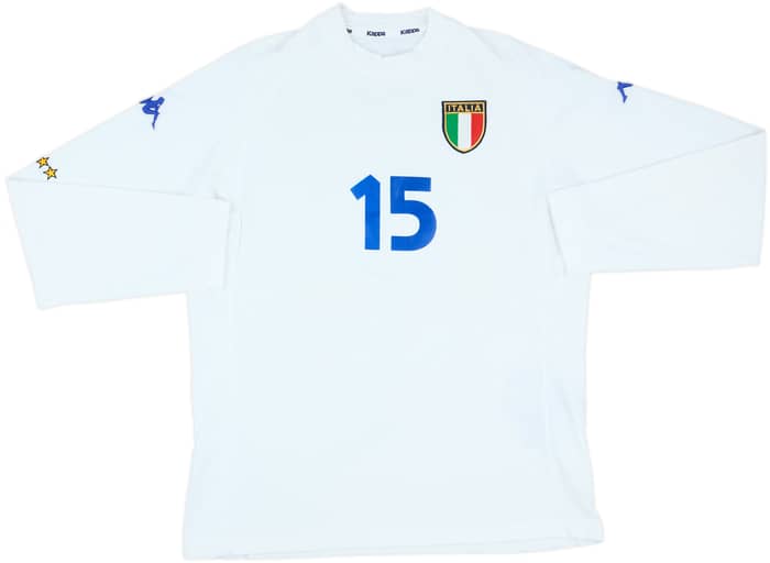 2000-01 Italy Player Issue Away L/S Shirt #15 (XL)