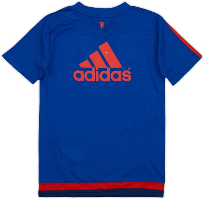 2015-16 Manchester United adizero Training Shirt - 8/10 - (7-8 Years)