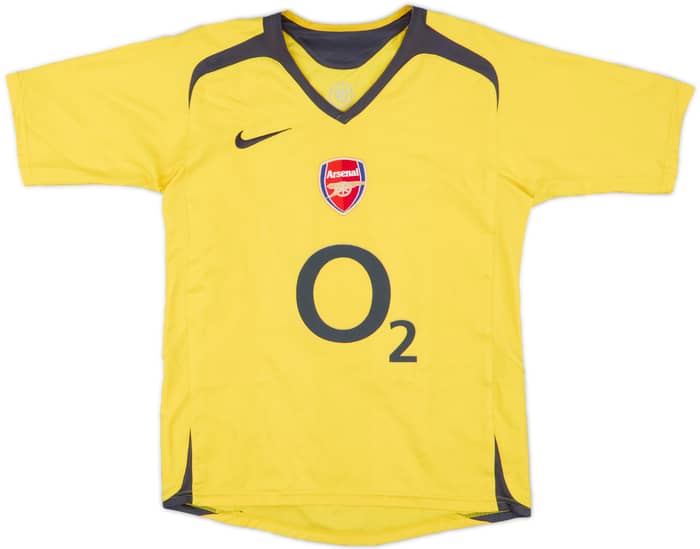 2005-06 Arsenal Away Shirt - 7/10 - (S.Boys)