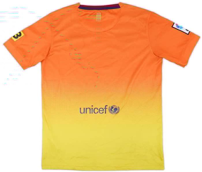 2012-13 Barcelona Away Shirt - 7/10 - (XL.Boys)