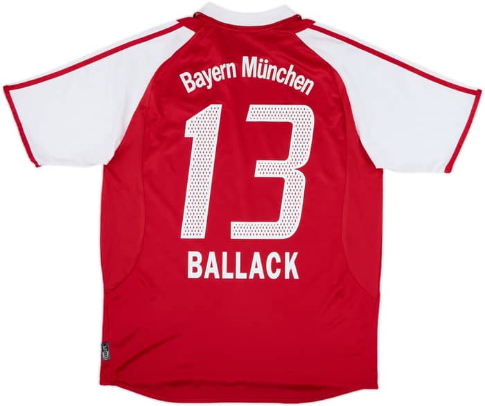 2004-05 Bayern Munich Home Shirt Ballack #13 - 9/10 - (XL.Boys)