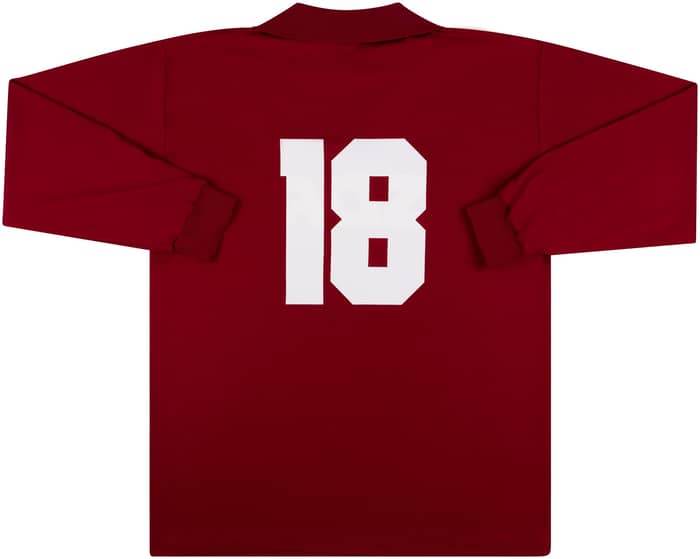 1995-96 Torino Match Issue Home L/S Shirt #18