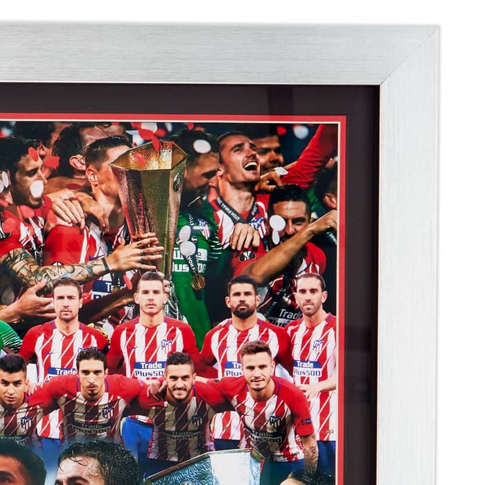 2018 Europa League Final Lyon Winners Framed Picture
