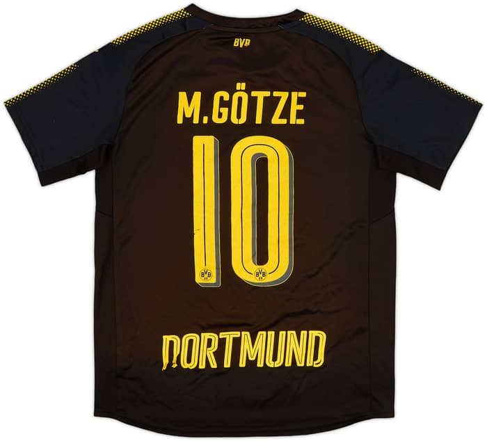 2017-18 Borussia Dortmund Away Shirt Gotze #10 - 6/10 - (M)